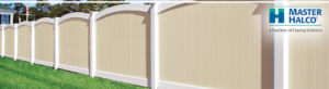 Commercial Vinyl Privacy Fence