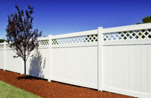 Vinyl Fence Installed Near Anoka, MN