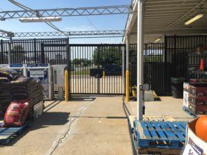 Repairing a Commercial Gate and Fence