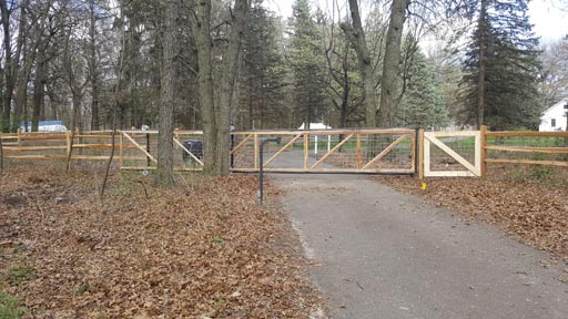 Driveway gate installation contractors MN