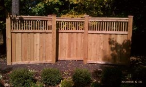 Cedar Fence Installer in MN