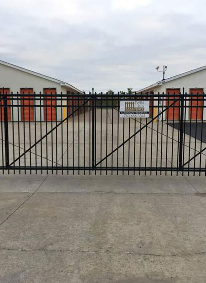 Commercial Fencing System installed by Twin Cities Fence: Fence Contractor in MN