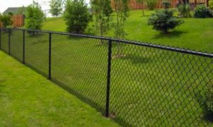 Black Chain Link Fence Contractor