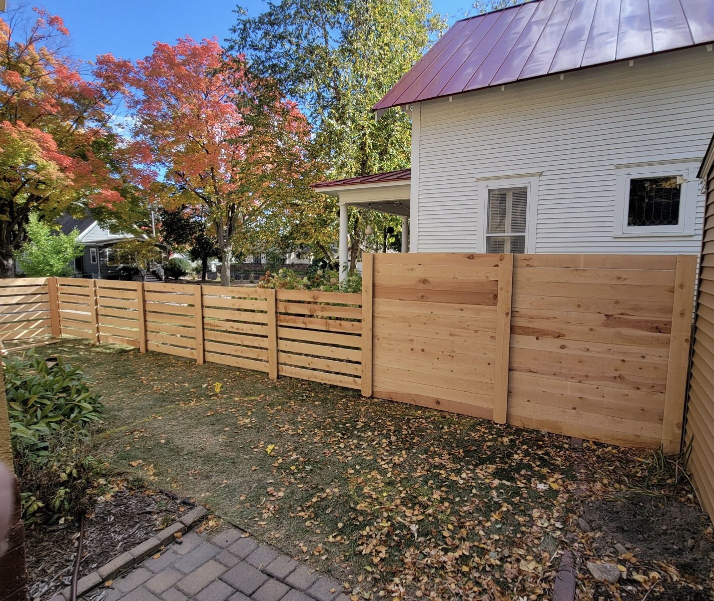Wind Damaged Wood Fence Repair Plymouth MN