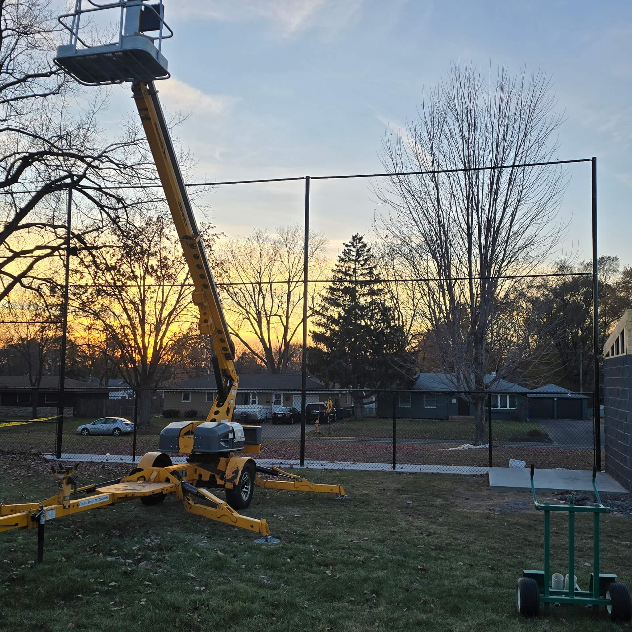 Ball Field Fence Installation Fridley MN