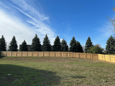 3 Rail Framed Wooden Fence Installation Anoka MN