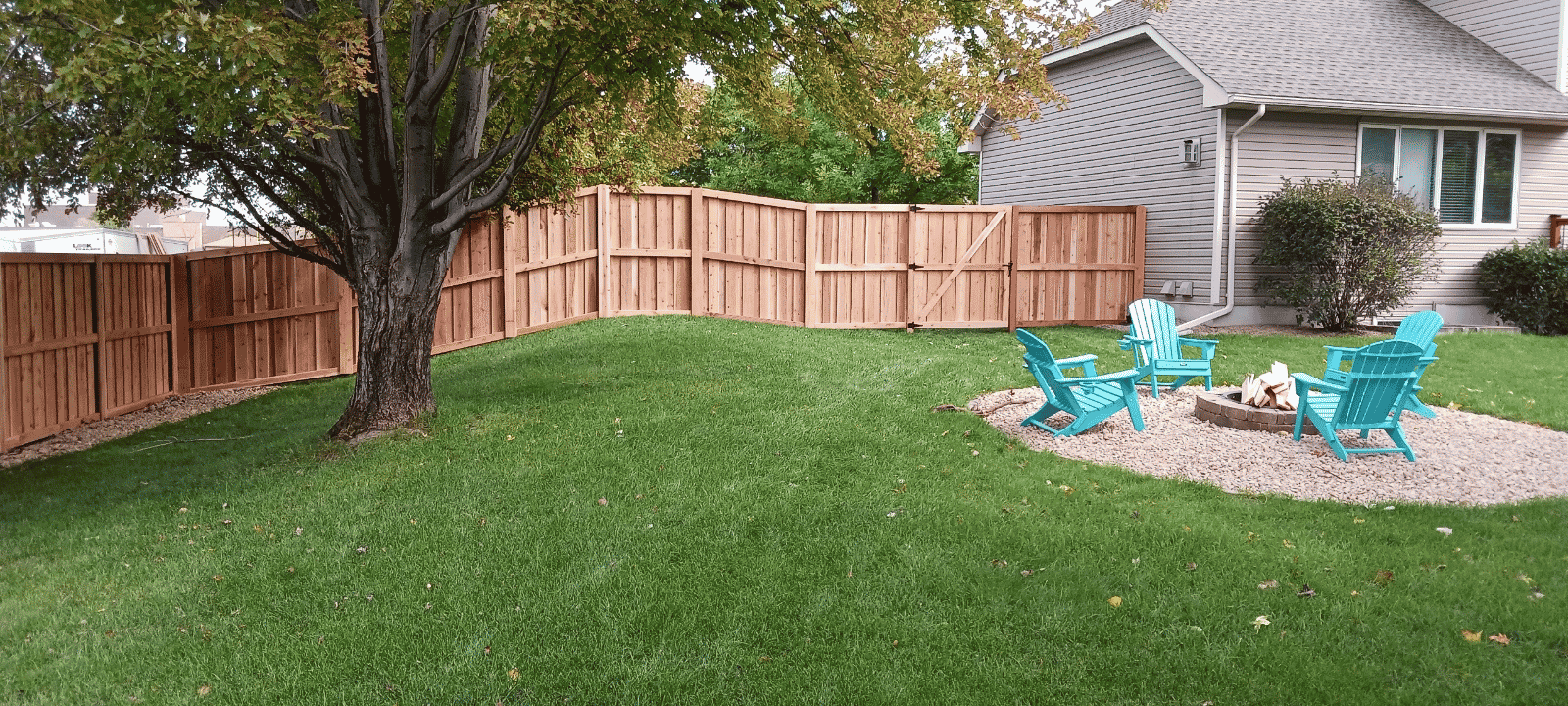 Cedar Privacy Fence Anoka MN