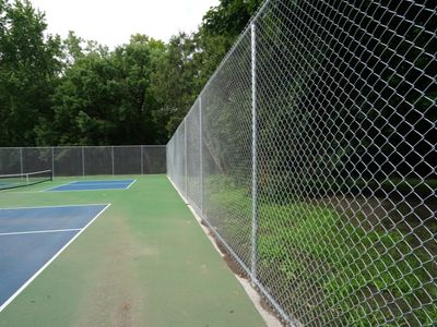 New Tennis Court Fencing for The City of Deephaven MN