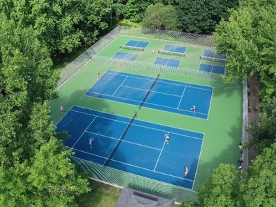 Tennis Court Fence Install Deephaven MN