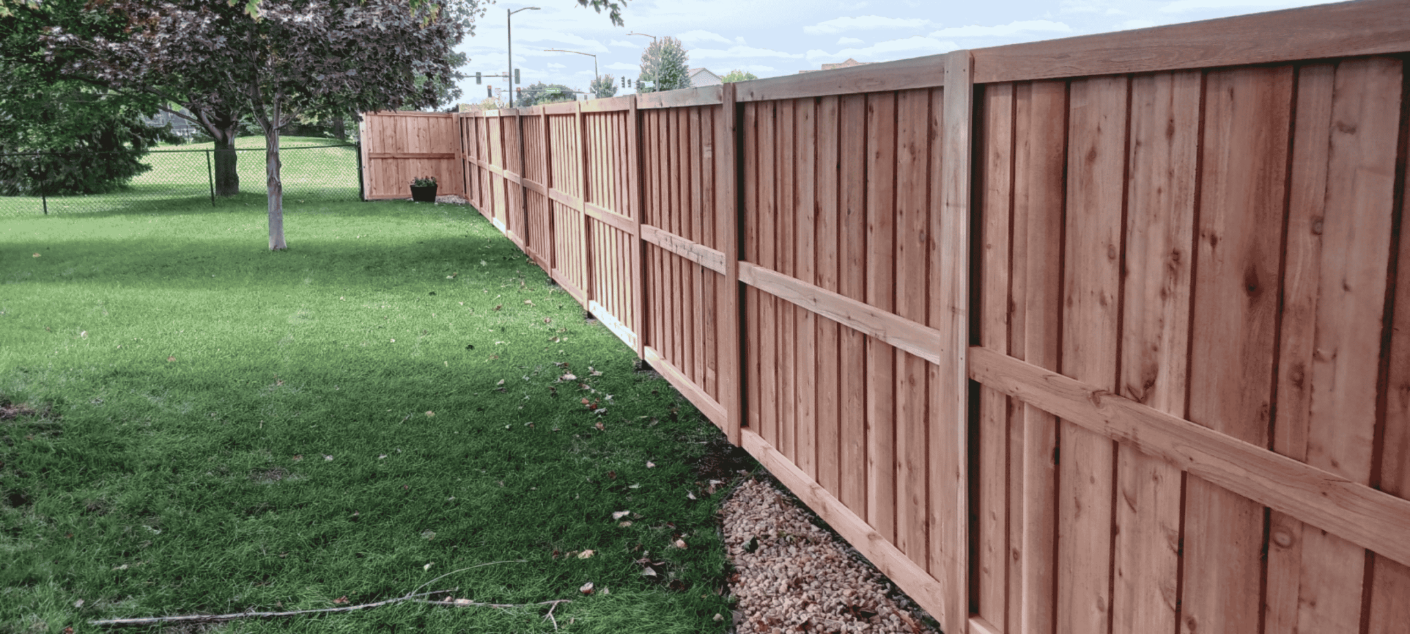 Wooden Privacy Fence in Anoka MN Installed By Twin Cities Fence